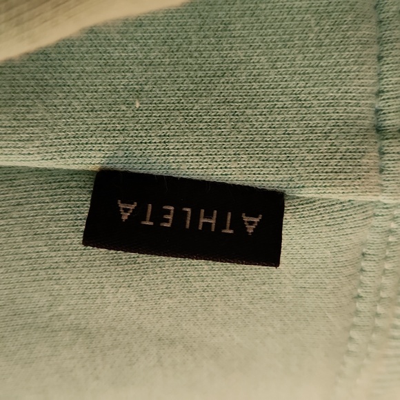 Athleta Triumph Crewneck Sweatshirt M - Wintergreen Mint - Picture 5 of 7